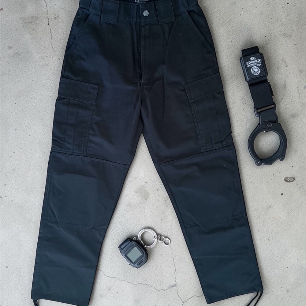 5.11 Tactical Cargo Pants Black Small 27.5x31 Tactical Police Duty Unisex